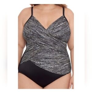 Embrace Your Curves By Miraclesuit Brands Makenna One Piece Swimsuit Slimming
